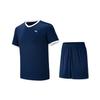 Anta Basketball Competition Set Summer 2026 Football Set Men Sportswear Denim-Starry-Blue 952621204-5