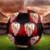 SIZE 5 Sevilla FC Soccer Ball Colorful All Ages Machine Stitched PVC Competition Ready Durable High-Bounce