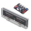 1 Pc VU Meter With Driver Board Kit, Power Adjustment, DB Meter With Backlight, Dual Analog VU Meter Tool, Accessories VU Meter
