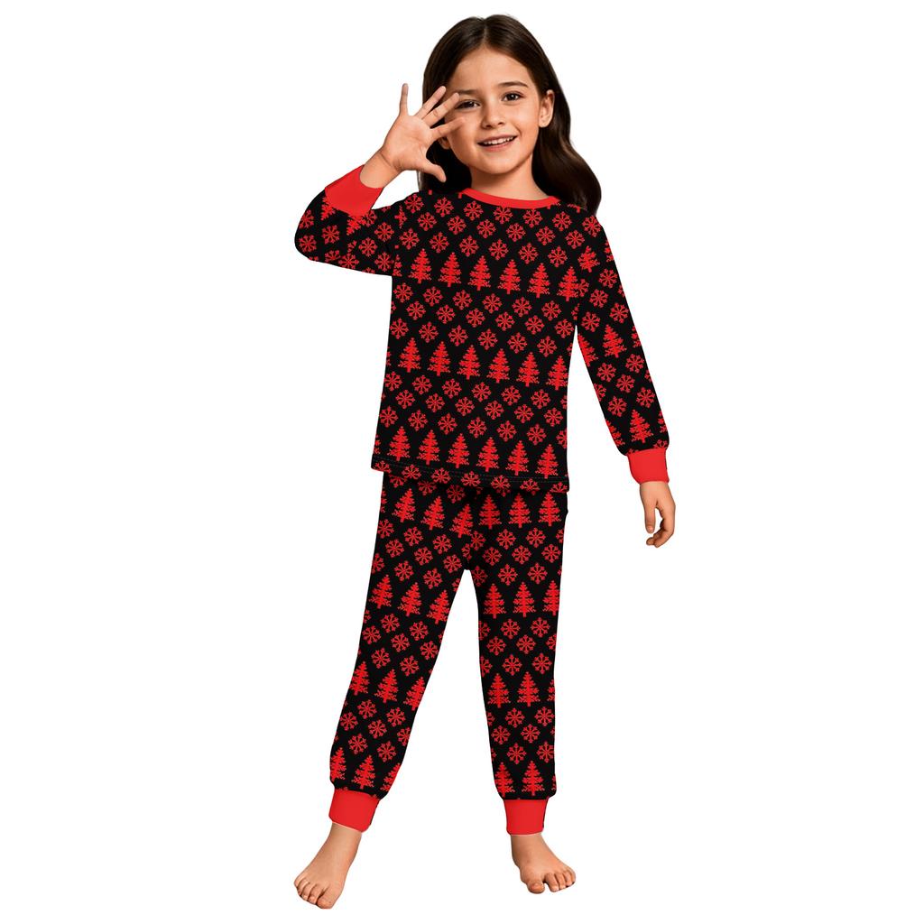 Kids' Long Sleeve Loose Pullover Letter Print Drawstring Hooded Sweatshirt Sweatpants Set