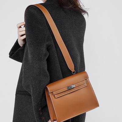 Large Capacity Leather Shoulder Women's Bag New Simple Cowhide Handbag Messenger Bag