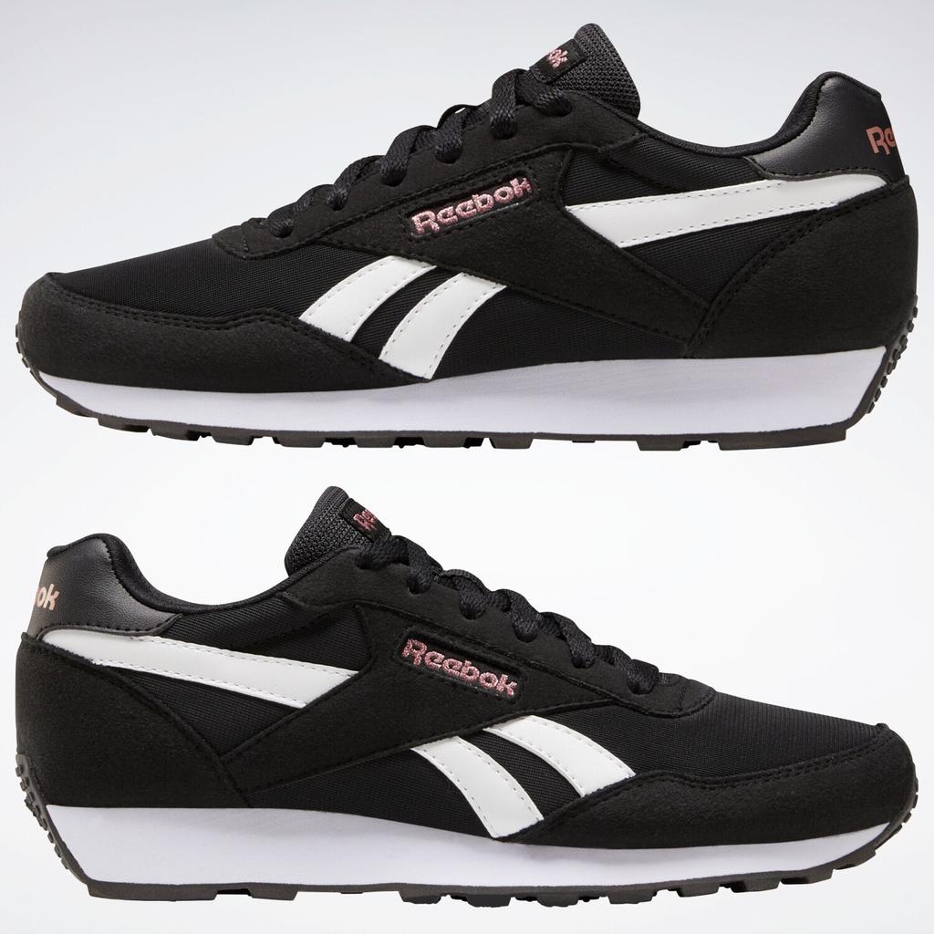 Кроссовки Reebok Rewind Run Core Black/White/Blush Metal