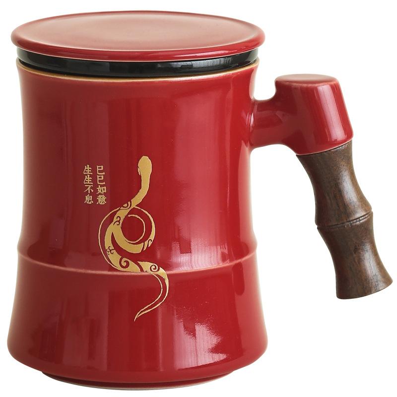 Merchandise Tea Ceremony Hand Chong Office Cup Kung Fu Tea Set High-Grade Ceramics Chinese Ceramics Teachers' Day Gifts