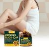 Morocco Black Soap Acne Removal Deeply Cleanses Exfoliate Moisturizes Skin Smoothing Remove Dead Skin Improves Dull Bath Soap