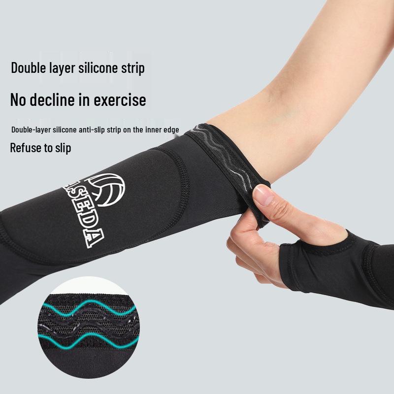 Volleyball Elbow Pads: Anti-Collision, Sweat-Wicking, Breathable Training Sleeves