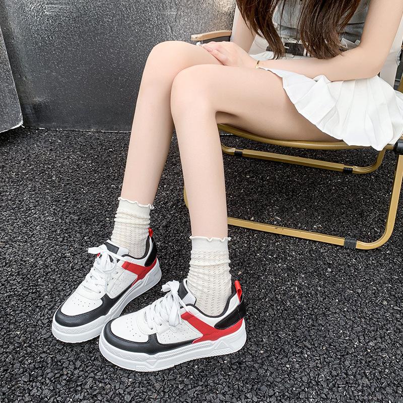 Korean Versatile Niche Thick-soled Heightening Board Shoes Women's Summer 2025 New Popular Super Fire Design Casual Sports Shoes