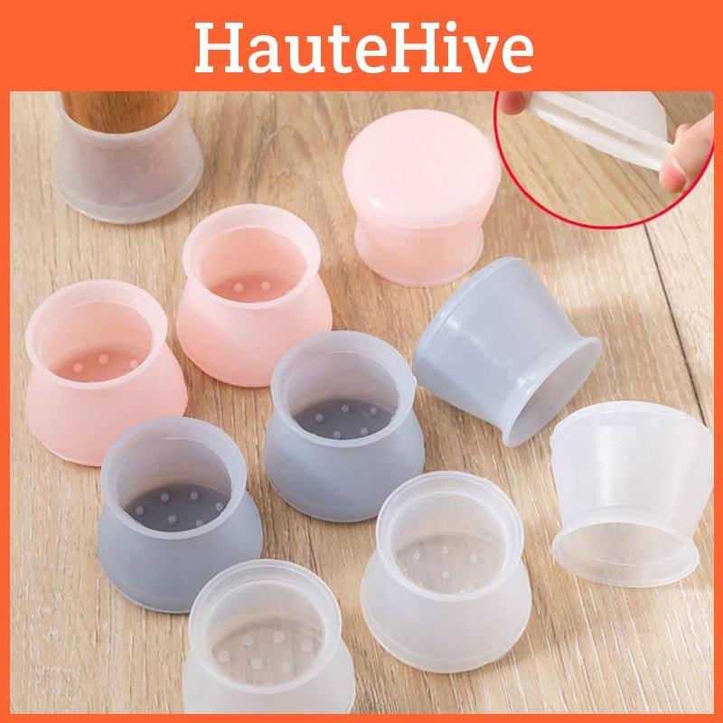 Durable Tpr Table Foot Cover With Anti-slip Silent Thickened Chair Leg Cap Floor Protector