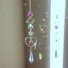 Crystal Wind Chime Handmade Ornament Sparkling Birthday Gifts Garden Porch Decoration