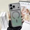 iPhone 16 Pro Max Glitter Gradient Magnetic TPU Case for Large Window Apple 17 Series