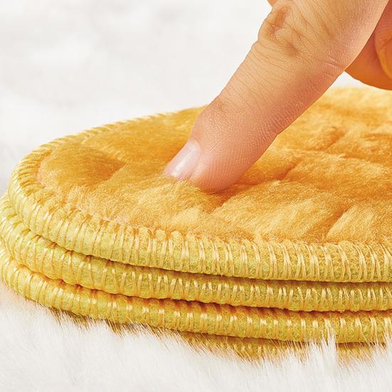 5 par ciepłych zimowych wkładek do butów z podszewką z polaru, antypoślizgowe wkładki do butów, grube pluszowe wkładki do ochrony przed zimnem w zimie