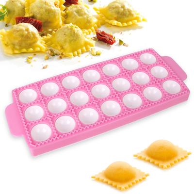 Baking Tools Ravioli Mould 10/14 /21grids Pastry Dumplings Mold Fondant Cake Decoration