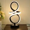 Creative Spiral LED Table Lamp, Adjustable In 3 Colors, USB Power Supply, Suitable for Home Bedrooms, Offices, and Study Rooms