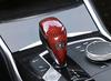 KADEKO Schalthebel Echtcarbon Modifiziert für BMW 3er und G29 Abdeckung/Schaltknauf, Faser, G20, Z4, (rot)