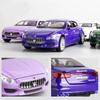 Modelo de Coche de Aleación Maserati Quattroporte Cupé 1/32 Fundido a Presión Simulación Metal Modelo de Coche de Juguete Sonido y Luz Colección Juguete para Niños Regalo