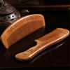 Natural Anti-Static Peach Wood Comb for Men & Women’s Long Hair with Buffalo Horn
