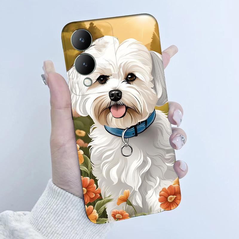 Cute Astronaut Panda Cartoon Phone Case For Vivo Y17s 2023 Casing TPU Slim Back Cover For Vivo Y17S 4G V2310 Soft Silicone Cases