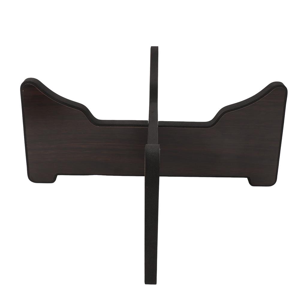 Tongue Drum Bracket Rosewood and Sponge Detachable Portable Hand Pan Drum Display Holder