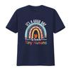 It s A Good Day To Teach Tiny Humans Funny Teacher Teaching T Shirt Black Large vintage Washed homme Breathable Stretched