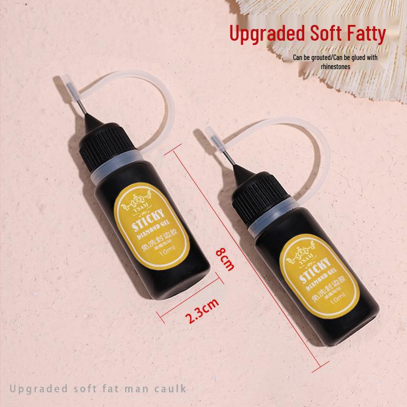 

Quick-Dry Nail Sealant: Strong Adhesive Glue for Salon and Nail Art Accessories