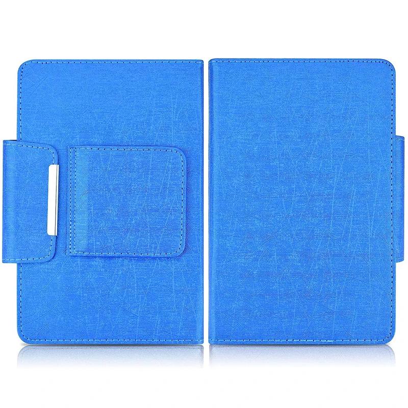 Universal Folio Case for 7-10.1in Tablet PU Leather Stand Protective Cover Hard PC Back for iPad, Samsung, Huawei, Lenovo, Android