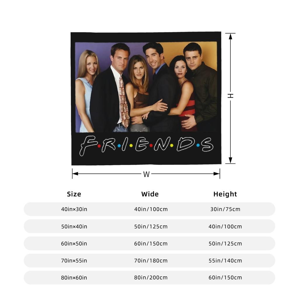 Friends TV Show American Blanket Cartoon Central Perk Flannel Throw Blankets Bedding Couch Personalised Soft Warm Bedspreads