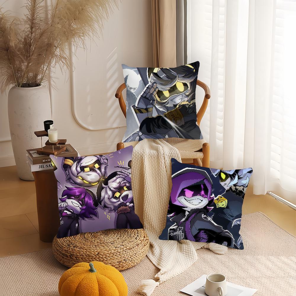 Anime M-murder D-drones Pillow Case Applicable Space For Guest Rooms Interiors Cars Office House Decoration