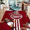 Arsenal F.C Muster Teppich, Innen-/Außenmatte, für Picknick, Spielzimmer, Schlafzimmer, Büro, Wohnzimmer, Heimdeko Teppich, Geburtstagsgeschenk