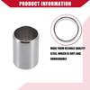 No.9430114200 / Engine Cylinder Head Location Dowel Pin for Honda Accord 1976-2020 / Durable / Metal / 2 Pcs / Silver Tone