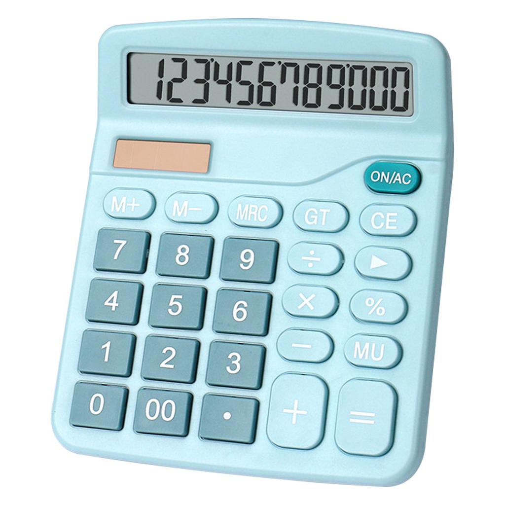 Solar Calculator Multifunctional Fashionable Cute Small Digital Desktop Calculator for Students Home