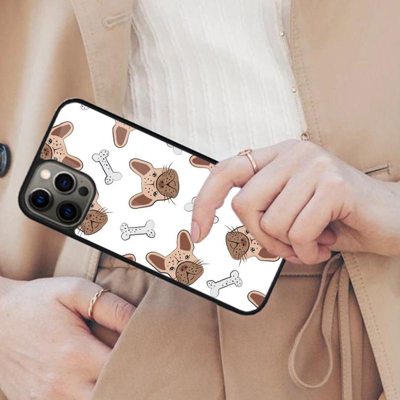French Bulldog Puppy Funny Cute Magnetic Phone Case For APPLE iPhone 17 Air 16 14 13 12 Pro Max 15 Plus MagSafe Cover