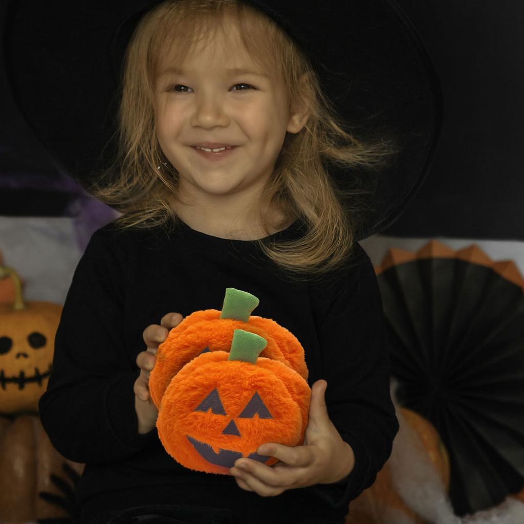 Pumpkin Halloween Fabric Pumpkin Teddy Velvet Multicolor Festival Pumpkin Decoration