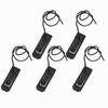 5Pcs Black Surfboard Fin Clips Nylon Material Surfboard Tail Clip  Inflatable Sup Use