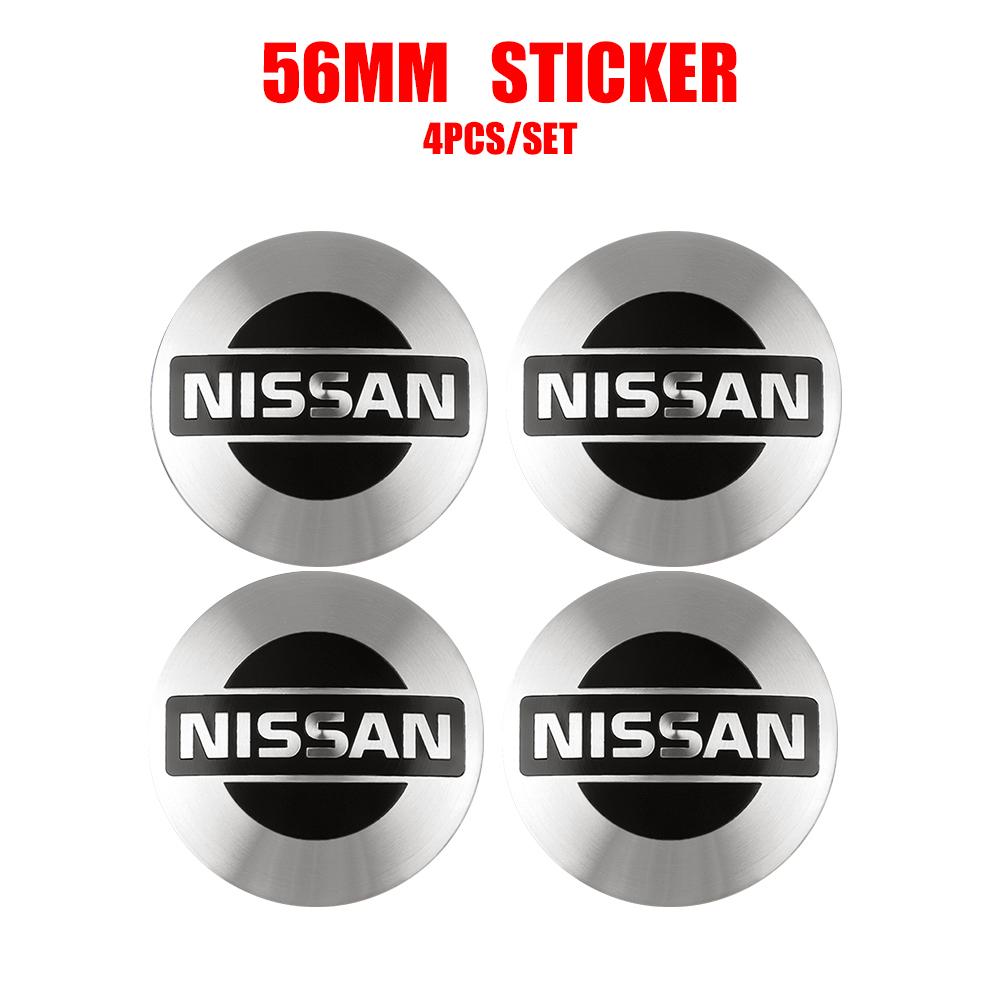 

4PCS 56/60MM Car Wheel Center Hub Caps Covers Badge For Nissan Nismo Qashqai J10 J11 Juke Micra XTrail Leaf Murano Pulsar Sentra