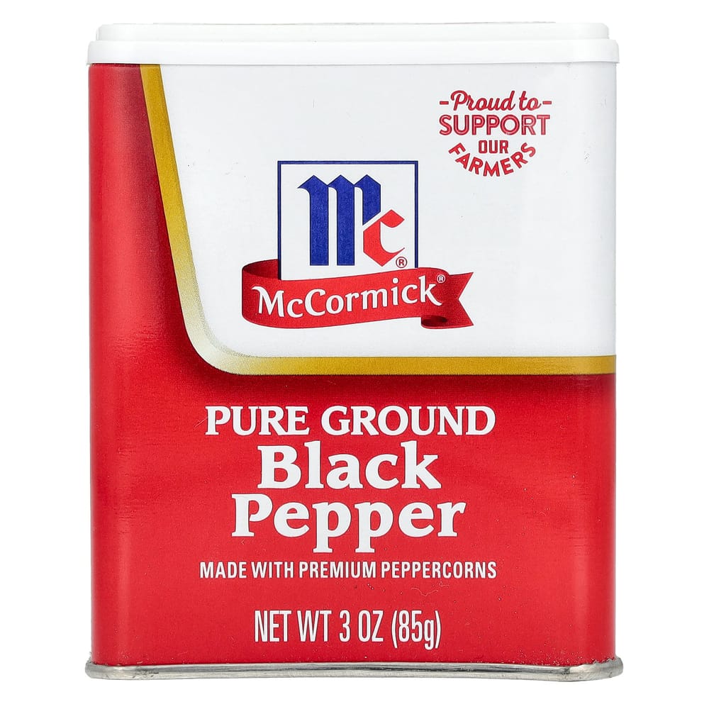 McCormick Pure Ground Black Pepper 85g (3oz)