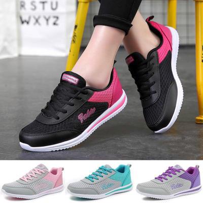 Mode Damenschuhe Bequeme Freizeitschuhe Damen Atmungsaktive Turnschuhe Leichte Laufschuhe