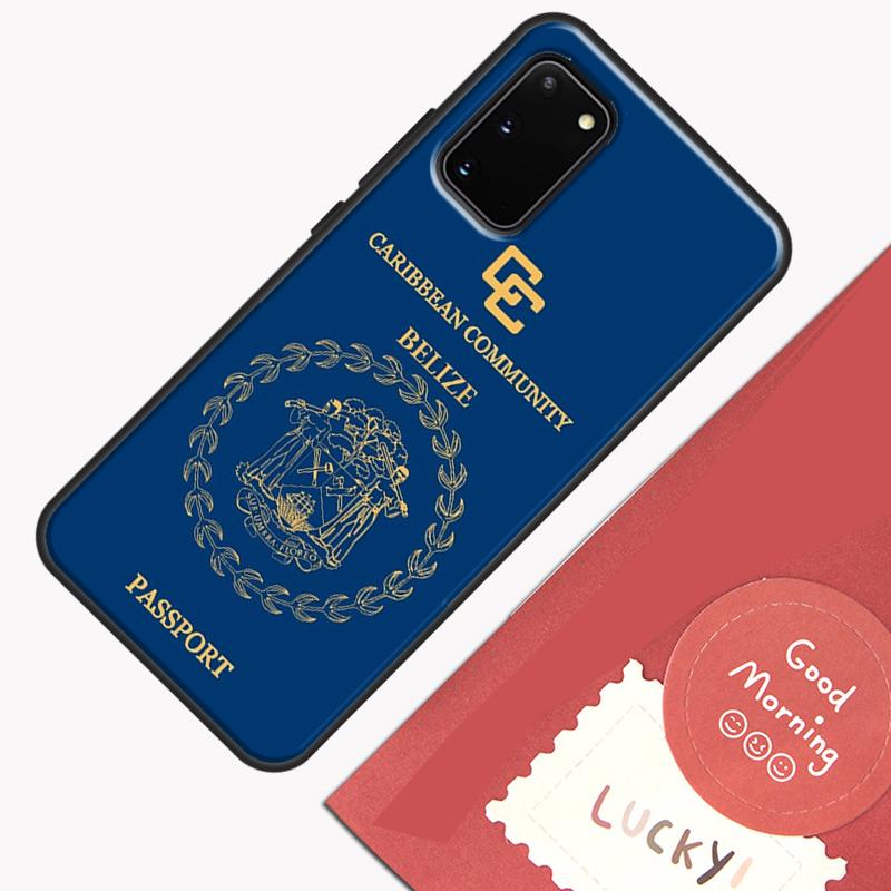 Belizean Flag Phone Case For Samsung Galaxy S24 S26 Ultra S20 S21 S22 S23 S25 Plus S10 S25 FE Cover Shell