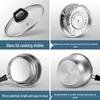 ZISIZ 201 Stainless Steel 20cm Steamer & Soup Pot