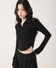 AVANDRESS Ant Waist Collar Knit Black