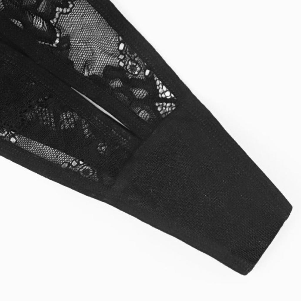 Women's Lace Thong See-through Straps Adjustable Sexy Women's Underwear