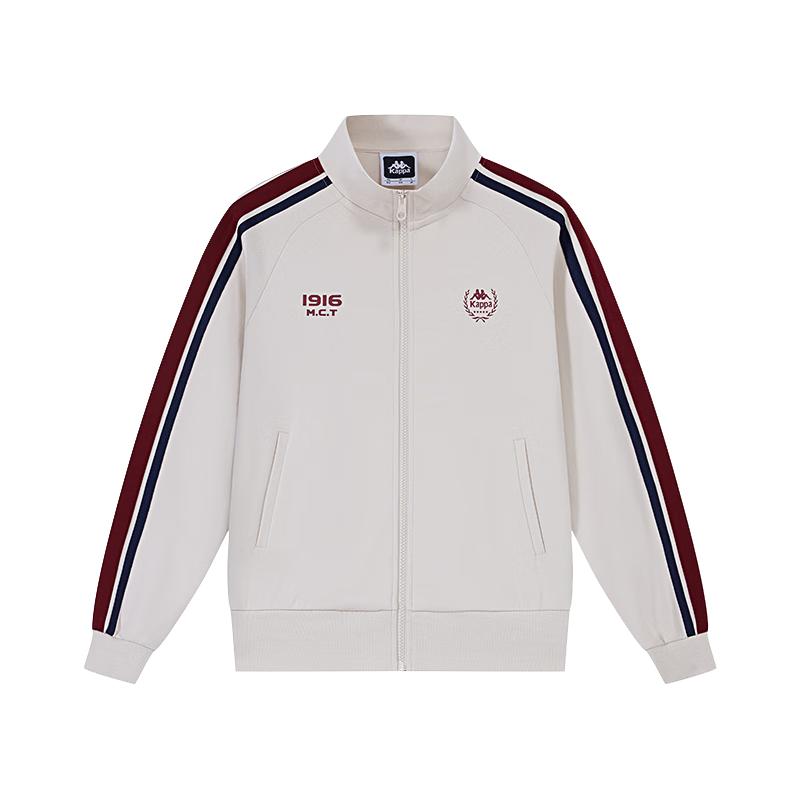 Kappa Women s Retro Knitted Color-Block Cardigan L