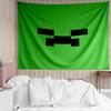 Blocky pixel game Tapestry for Bedroom Aesthetic Classroom Tapestries Wall Hanging for Living Room Dorm Office,Ideal Creative Gift