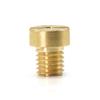 12Pcs Motorcycle Main Jets Injector Nozzle Gold Metal M5 Thread Motor Carburetor Main Nozzle 45-72/75-102 Size Getto Principale