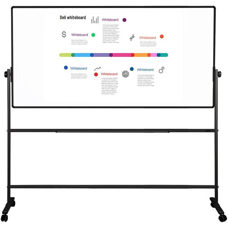 Deli Double-Sided Tripod Whiteboard