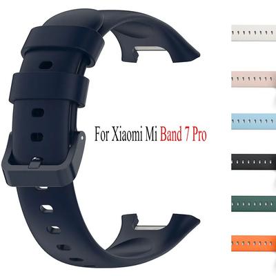 Armband für Mi Band 7 Pro Armband Flüssigsilikon Armband Smartwatch Armband für MiBand 7pro Armband Zubehör