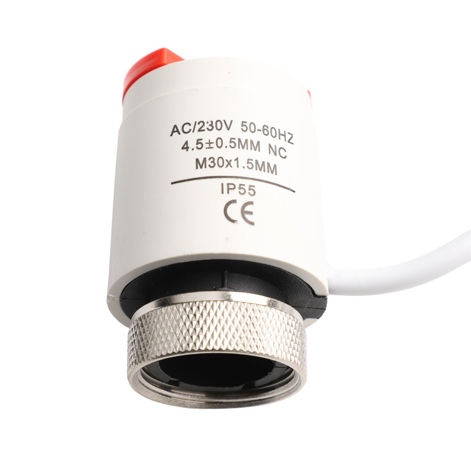 

Easy Installation Water Floor Heating Electric Actuator Valve M30x1 5 Specifications Suitable for Various Systems CHINA