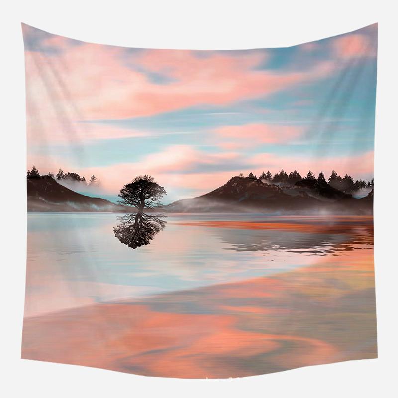 Room Decor Pink Kawaii Wall Hanging Tapestry Backdrop Cloth Living  Bedroom Blanket Yoga Mat Carpet Beach Towel