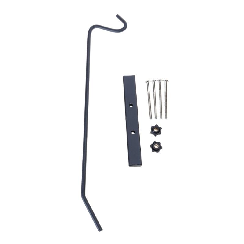 

Durability Rotating Decks Hook Rustproof Swivels Decks Hook Bird Feeders Hook for Hanging Plant Bird Feeders