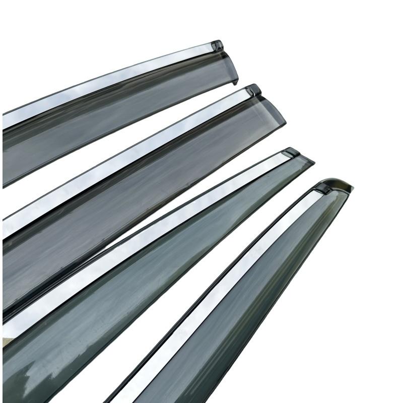 For VW Volkswagen Polo 2013 2014 2015 2016 2017 2018 2019-2024 Car Styling Accessories Window Visor Deflector Window Rain Guard