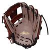 Rawlings HYPER TECH COLOR SYNC Soft Baseball Glove for Throw Infielders, Gray/Brown, GR6HTCN62, 11.25 inches, Right-Handed