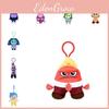 Inside Character Out Plush Keychain Cartoon Backpack Pendant Cute Gift Kids